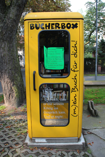 Öffentlicher Bücherschrank