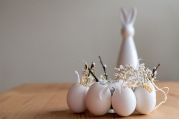 Nachhaltige Osterdekoration