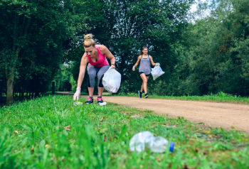 Gemeinnützig Müll entfernen