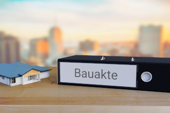 Bauakte zur Prüfung von Wohngiften
