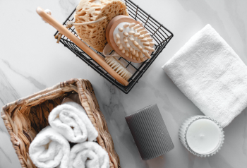 Badezimmer Utensilien
